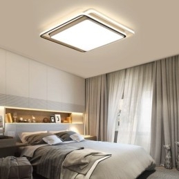 Moderne, Enkel, Innfelt, Geometrisk Taklampe, Firkantet Rammelampe