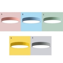 Moderne, Innfelt, Rund Taklampe Ultratynn Hjemmebelysning