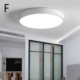 Moderne, Innfelt Ultratynn Taklampe, Rund Lampe