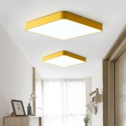 Enkel, Innfelt, Tynn, Firkantet Lys, Energisparende Taklampe