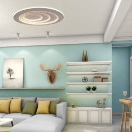 Moderne Innfelt Vanndråpeformet Terrassetaklampe Sidebelysende Lys