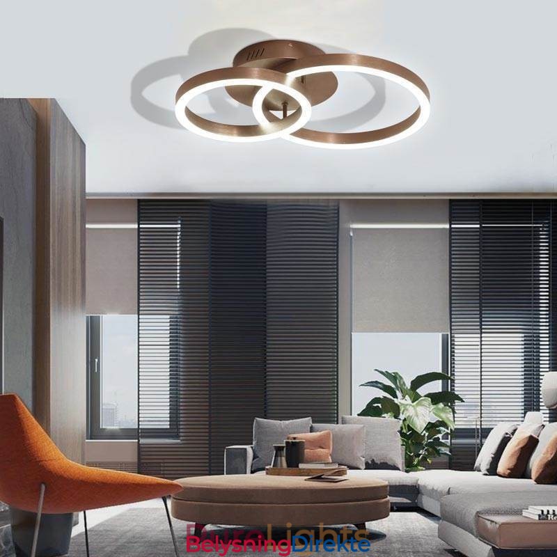 Moderne, Enkel, Innfelt, Kreativ Taklampe, Varmebelysning, Lys