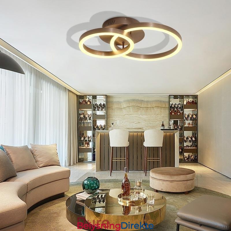 Moderne, Enkel, Innfelt, Kreativ Taklampe, Varmebelysning, Lys