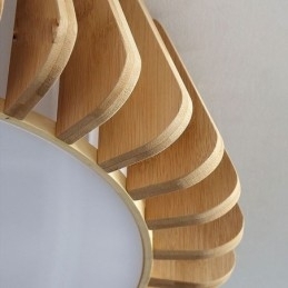 Nordisk Rund, Innfelt, Kreativ Takbelysning I Bambus
