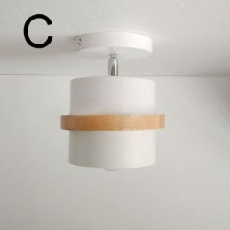 Rund Macaron Spotlight Kromatisk Taklampe (Enkelt Lys)