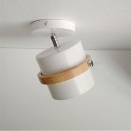 Rund Macaron Spotlight Kromatisk Taklampe (Enkelt Lys)