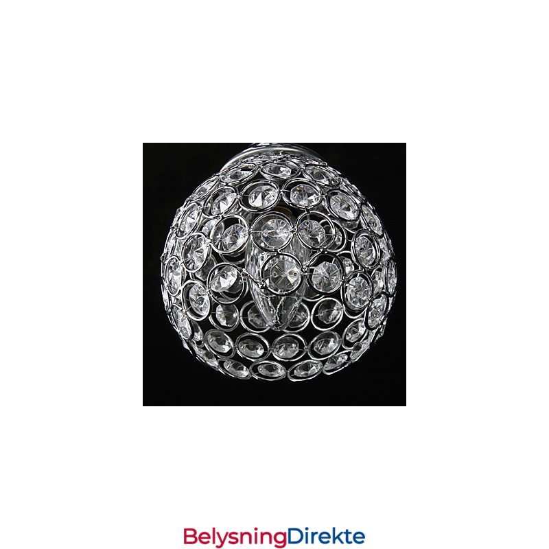 Krystalllysekrone Moderne Samtids Metall
