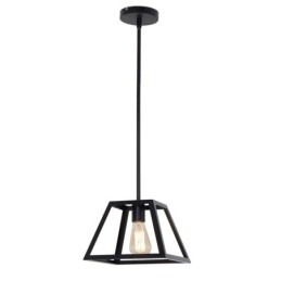 Rustikk Gårdshusformet Pendellampe Industriell Mini Metalltaklampe Trapesformet Øy