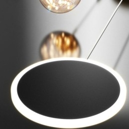 Rund Ringformet Pendellampe, Moderne Kuleformet Hengelampe
