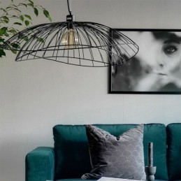 Moderne Hattelysekrone Minimalistisk Dekor Pendellampe 1 Lys