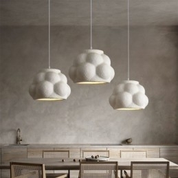 Moderne Hengende Lampe I Resin