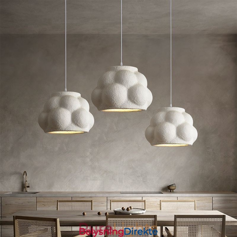Moderne Hengende Lampe I Resin