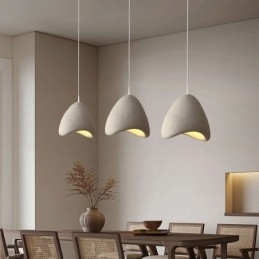 Dekorativ Hengende Lampe I Harpiks For Taklampe
