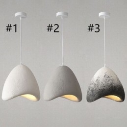 Dekorativ Hengende Lampe I Harpiks For Taklampe