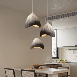 Dekorativ Hengende Lampe I Harpiks For Taklampe