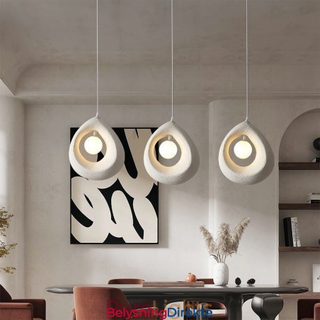 Moderne, Enkel Taklampe I Resin