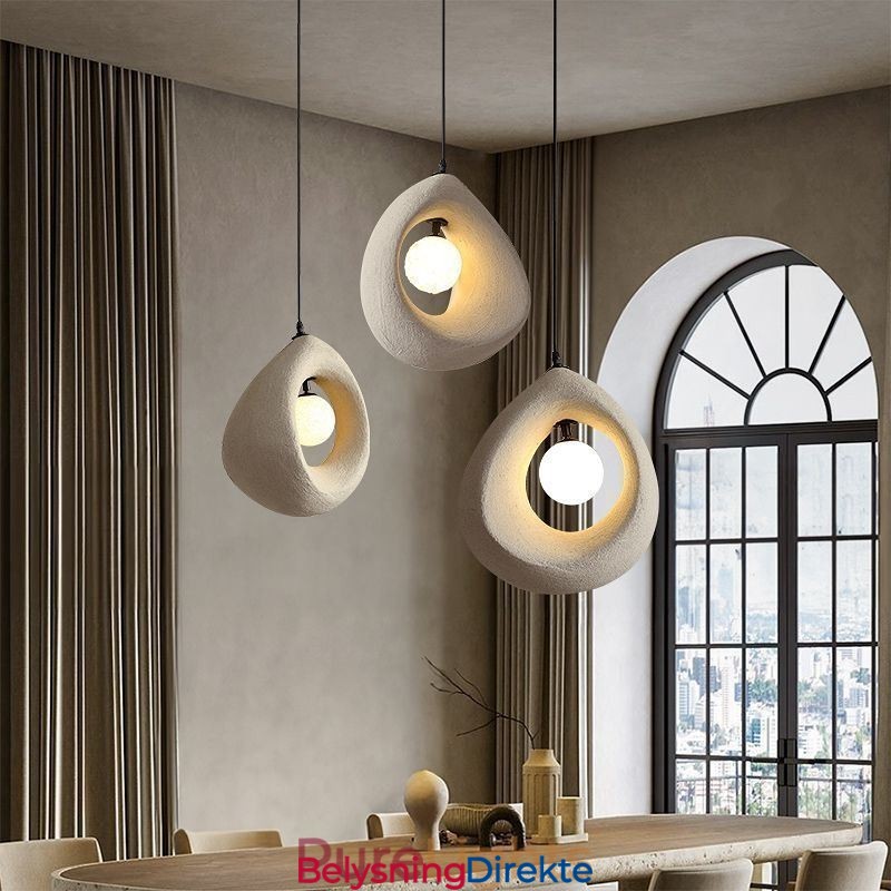 Moderne, Enkel Taklampe I Resin