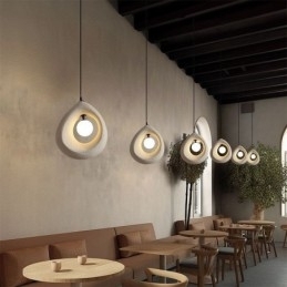 Moderne, Enkel Taklampe I Resin