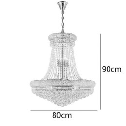 Krystall Pendellampe Moderne Dupleks Dekorativ Taklampe