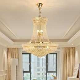 Krystall Pendellampe Moderne Dupleks Dekorativ Taklampe