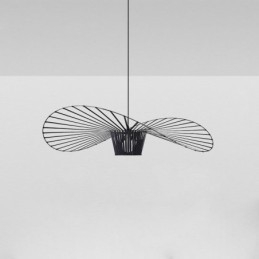 Moderne, Enkel Taklampe I Jernform Med Hatteform