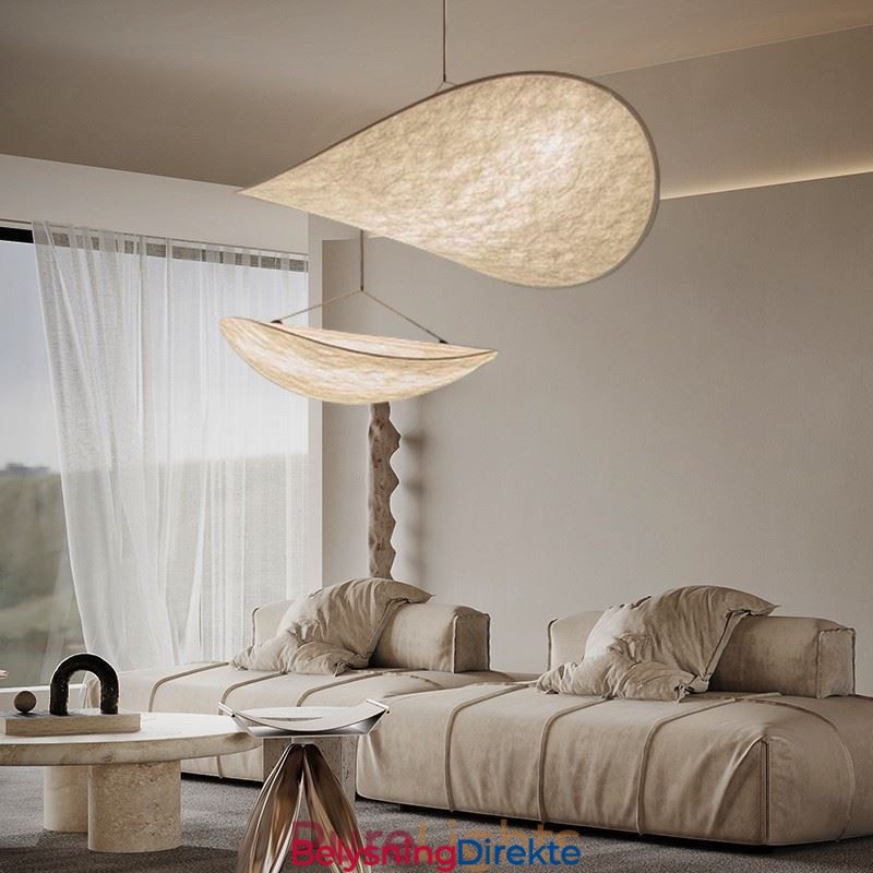 Taklampe Silke Dekorativ Pendellampe Varmhvit