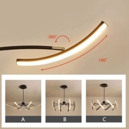Pendellampe Minimalistisk Transformerbar Taklampe