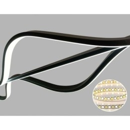 Minimalistisk Pendellampe Med Lysbølge