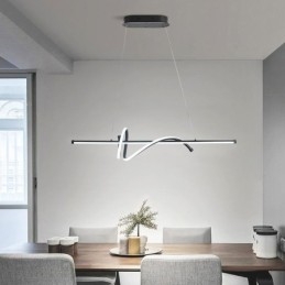Minimalistisk Taklampe Med Kort Omslag