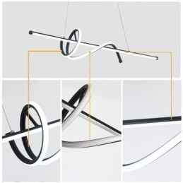 Minimalistisk Taklampe Med Kort Omslag
