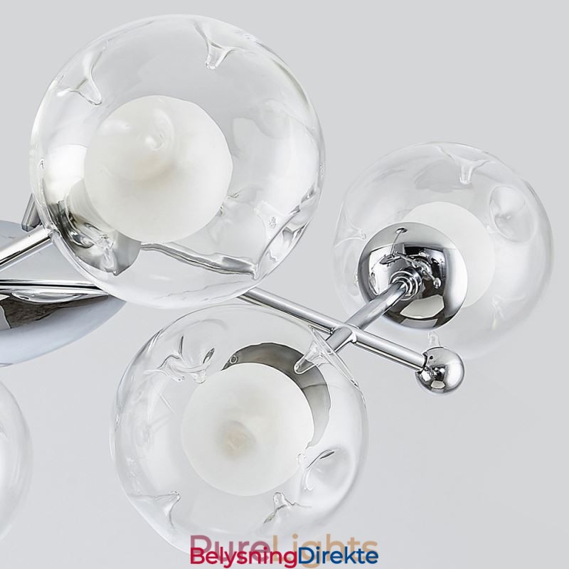Glass Pendellampe I Europeisk Stil, Enkel Magisk Bønnetaklampe