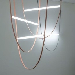 Europeisk Pendellampe I Wabi Sabi-Stil Med Belte, Dekorativ Lampe