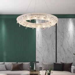 Krystall Pendellampe Moderne Lampe Luksuriøs Taklampe