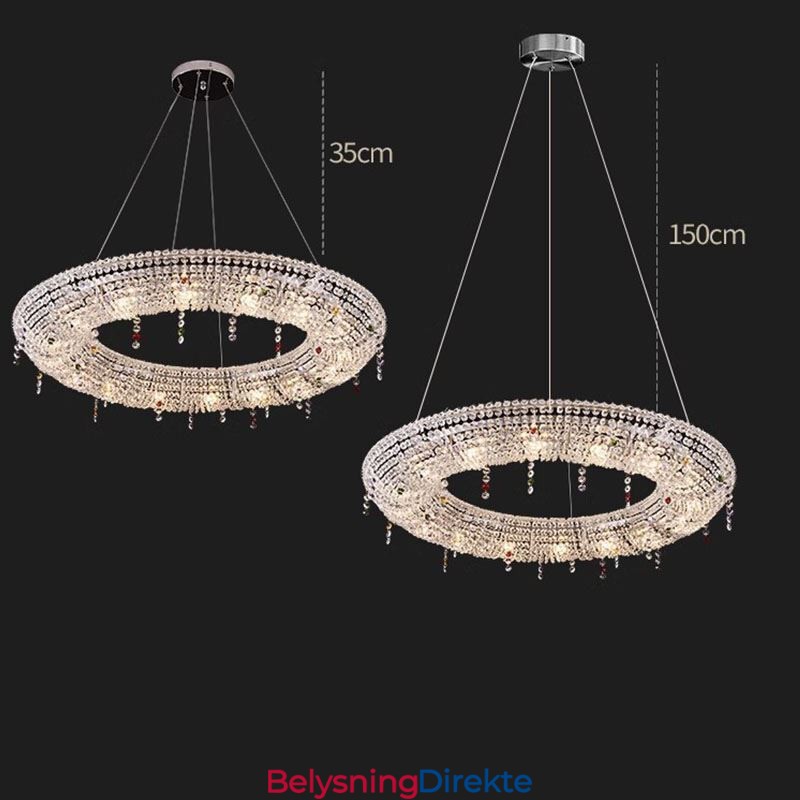 Krystall Pendellampe Moderne Lampe Luksuriøs Taklampe