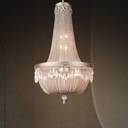 Dusk Pendellampe Retro Amerikansk Dupleks Aluminiums Kjede Taklampe