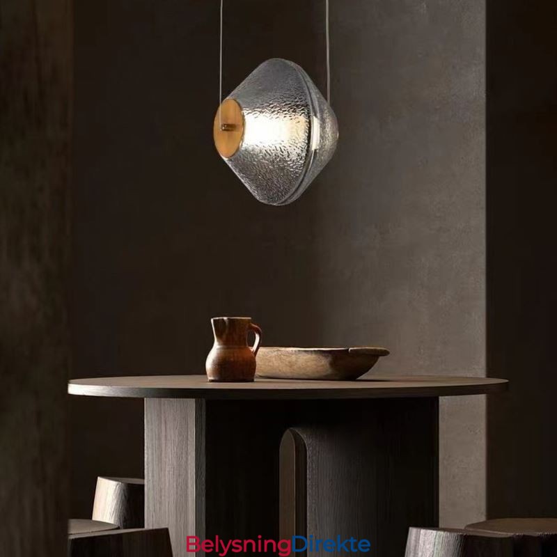 Pendellampe Moderne Enkel Liten Taklampe I Enkelt Glass