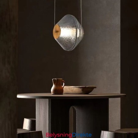 Pendellampe Moderne Enkel Liten Taklampe I Enkelt Glass