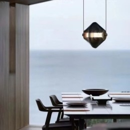 Pendellampe Moderne Enkel Liten Taklampe I Enkelt Glass