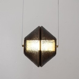Pendellampe Moderne Enkel Liten Taklampe I Enkelt Glass