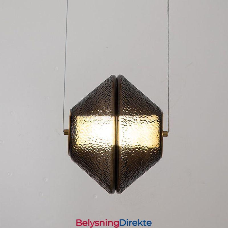 Pendellampe Moderne Enkel Liten Taklampe I Enkelt Glass