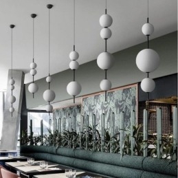 Pendellampe Moderne Minimalistisk Magic Beans Molecule Taklampe