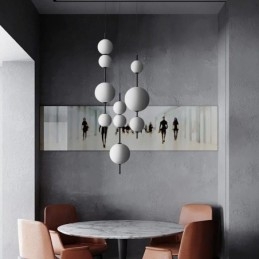 Pendellampe Moderne Minimalistisk Magic Beans Molecule Taklampe