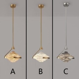 Pendellampe Moderne Minimalistisk Smijern Lava Glass Taklampe