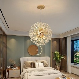 Taklampe Moderne Minimalistisk Galvanisert Jern Solblomst Pendellampe
