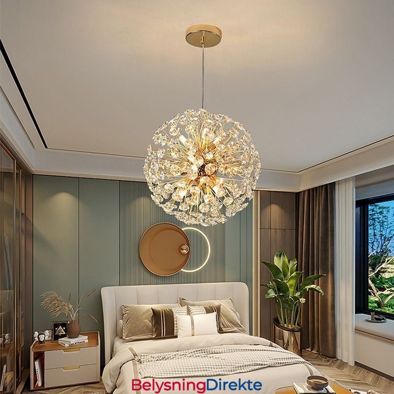 Taklampe Moderne Minimalistisk Galvanisert Jern Solblomst Pendellampe