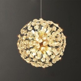 Taklampe Moderne Minimalistisk Galvanisert Jern Solblomst Pendellampe