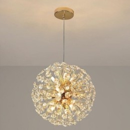Taklampe Moderne Minimalistisk Galvanisert Jern Solblomst Pendellampe