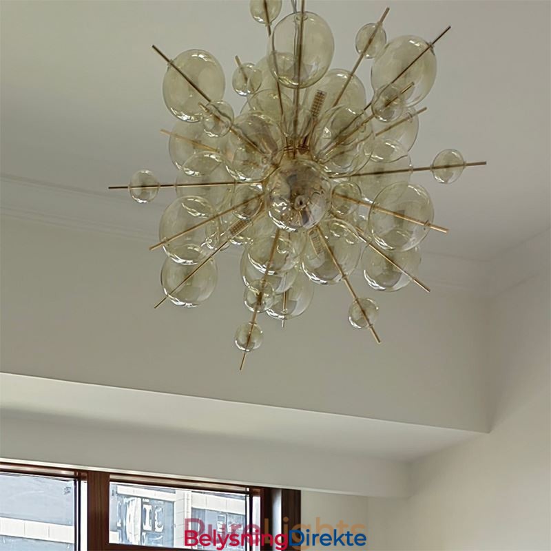 Moderne Pendellampe Minimalistisk Bobleglass Taklampe
