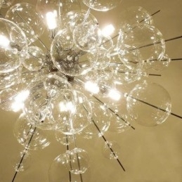 Moderne Pendellampe Minimalistisk Bobleglass Taklampe
