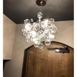 Moderne Pendellampe Minimalistisk Bobleglass Taklampe